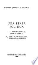 Una etapa política