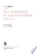 Una generación de poetas españoles (1920-1936)