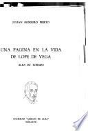 Una página en la vida de Lope de Vega