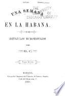 Una semana en la Habana