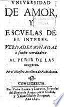Universidad de Amor, y Escuelas de el interes