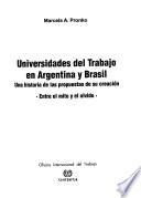 Universidades del trabajo en Argentina y Brasil