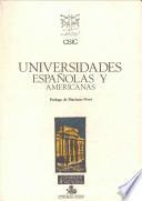 Universidades españolas y americanas