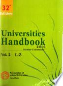 Universities Handbook