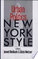 Urban Politics, New York Style