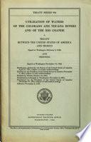 Utilization of Waters of the Colorado and Tijuana Rivers and of the Rio Grande