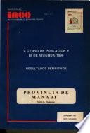 V Censo de población y IV de vivienda, 1990: Los Rios (2 v.)