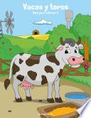 Vacas y toros libro para colorear 2