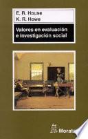 Valores en evaluación e investigación social