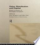 Value, Distribution and Capital