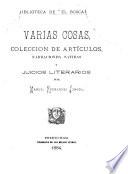 Varias cosas