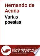 Varias poesías