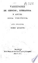 Variedades de Ciencias, Literatura y Artes