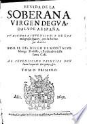 Venida de la soberana Virgen de Guadalupe a España