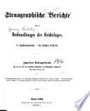 Verhandlungen des Reichstags