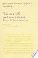 VI/5A-Todo Valle-Inclán en Roma (1933-1936)
