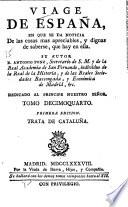 Viage de España,