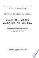 Viaje del virrey marqués de Villena