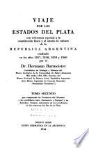Viaje por los estados del Plata