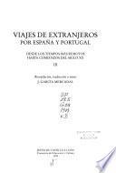 Viajes de extranjeros por España y Portugal