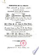 Vida admirable y heróicas virtudes ... Fr. Francisco Camacho del Sagrado Hospitalario Orden de R.P.S.Juan de Dios ...