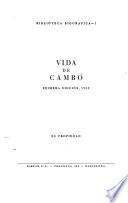 Vida de Cambó