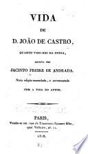 Vida de D. João de Castro, quarto viso-rei da India