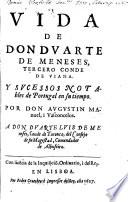 Vida de Don Duarte de Meneses, tercero Conde de Viana
