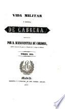 Vida militar y política de Cabrera
