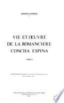 Vie et oeuvre de la romancière Concha Espina