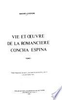Vie et oeuvre de la romancière Concha Espina