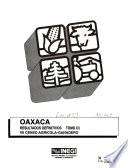 VII Censo Agricola-ganadero: Oaxaca (12 v.)