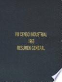 VIII Censo Industrial 1966. Datos de 1965. Resumen general