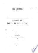 Violetas. Páginas de la juventud