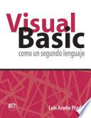 Visual Basic como segundo lenguaje