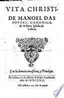 Vita Christi, de Manoel das Povoas ..