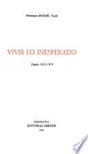 Vivir lo inesperado