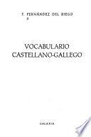 Vocabulario castellano-gallego