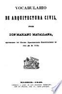 Vocabulario de arquitectura civil