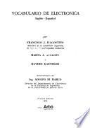 Vocabulario de electrónica, inglés-español