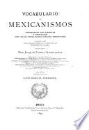 Vocabulario de mexicanismos