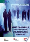 Voces escondidas II : estudio sobre la situación socio económica y laboral de la población inmigrante en Castilla y León