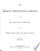 Waldie's Select Circulating Library