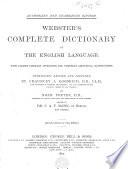 Webster's Complete Dictionary of the English Language