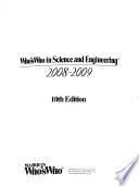 Who's Who in Science and Engineering 2008-2009