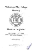 William and Mary College Quarterly Historical Magazine