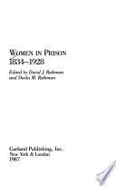 Women in Prison, 1834-1928