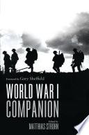 World War I Companion