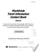 Worldwide Travel Information Contact Book