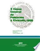 X Censo General de Población y Vivienda, 1980. Estado de Michoacán. Volumen II. Tomo 16